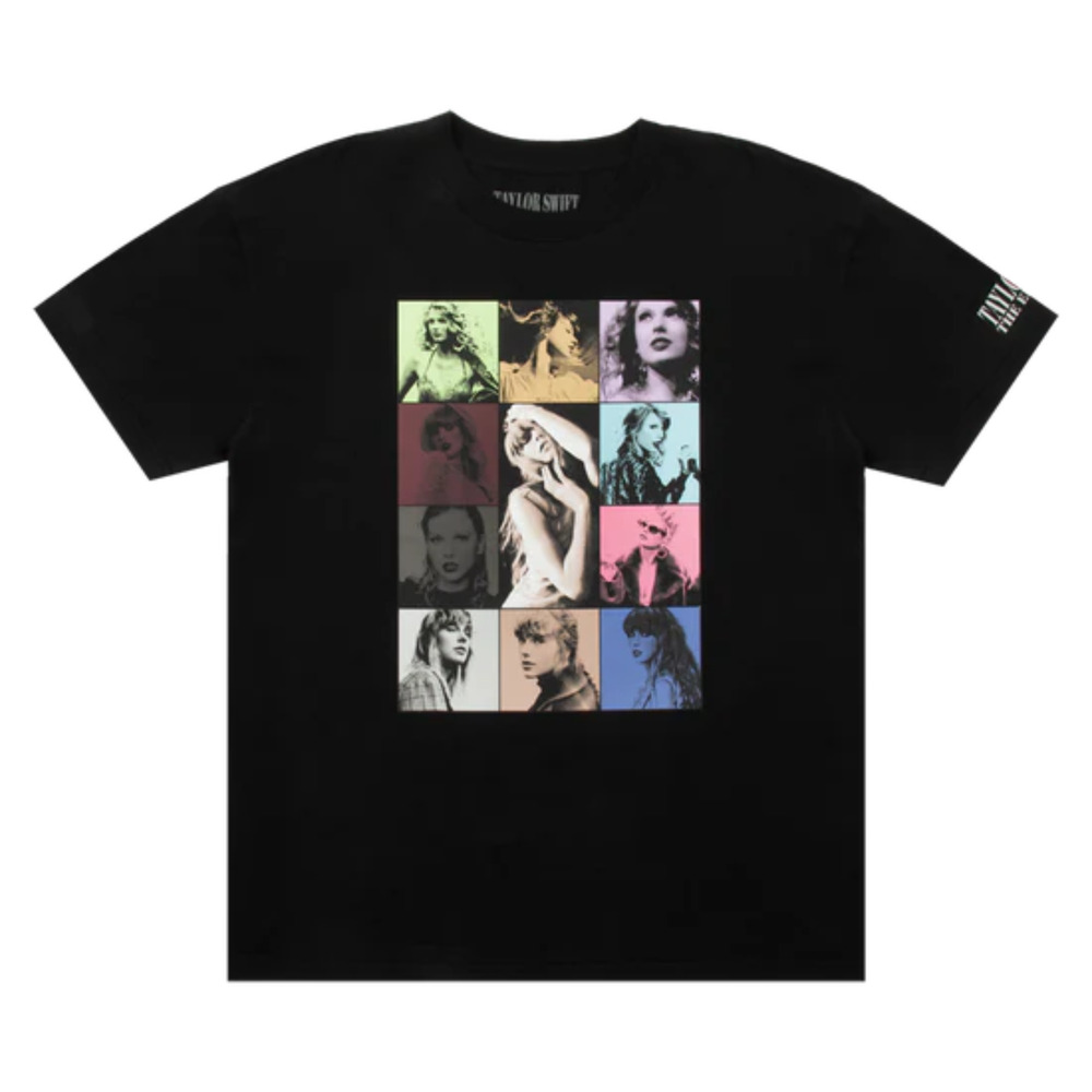 NEW Taylor Swift THE ERAS TOUR Through Vancouver II Black T-Shirt Youth Medium
